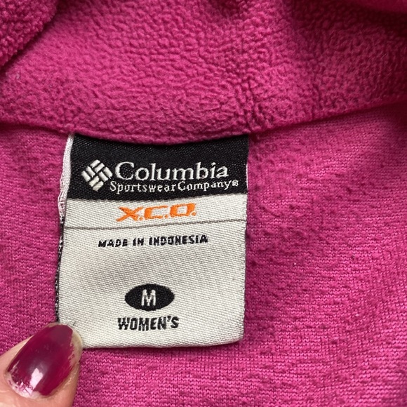 Columbia sweatshirt, pullover, ladies, pink, size Medium - Picture 5 of 10
